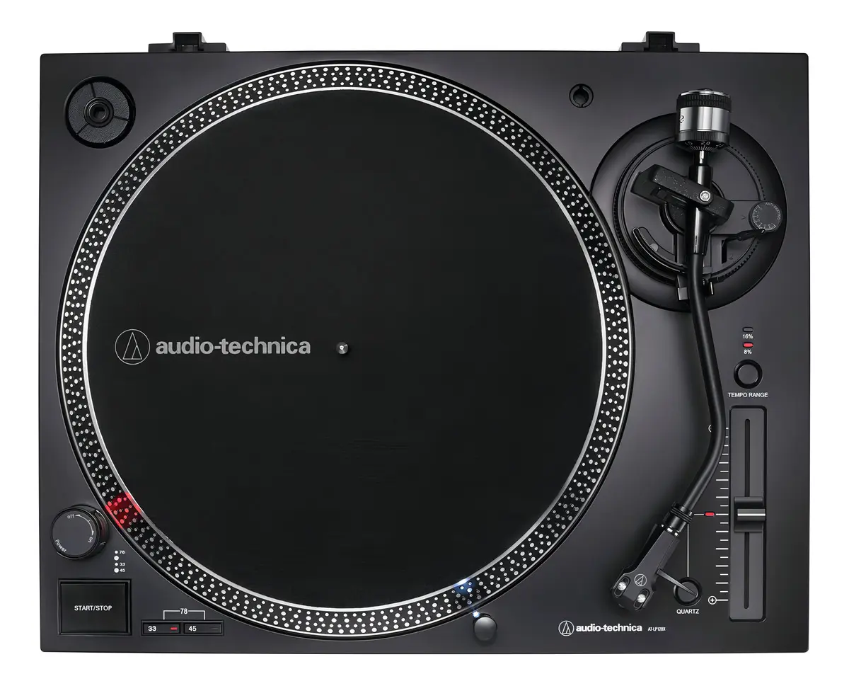 Toca-discos Audio-Technica AT-LP120XUSB Direct-Drive para DJ